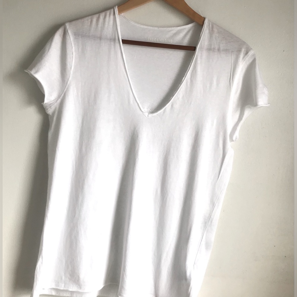 ZADIG & VOLTAIRE Story Fishnet Skill T Shirt - Picture 5 of 11